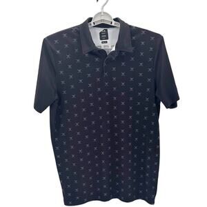 Oakley Mens AOP Skull Golf Tennis Polo Shirt Size XL spring summer performance